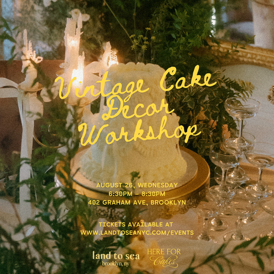 Vintage Cake Decor Workshop
