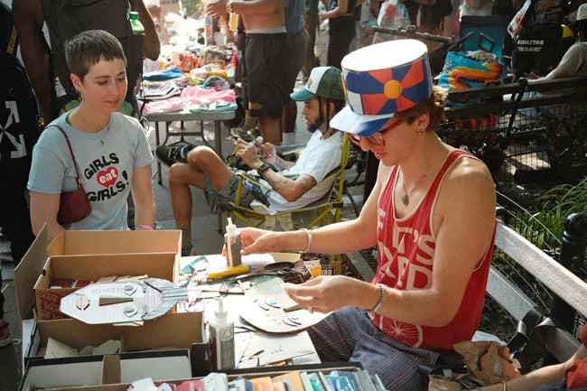 Cardboard Portrait Making Workshop w. Oscar Wilder