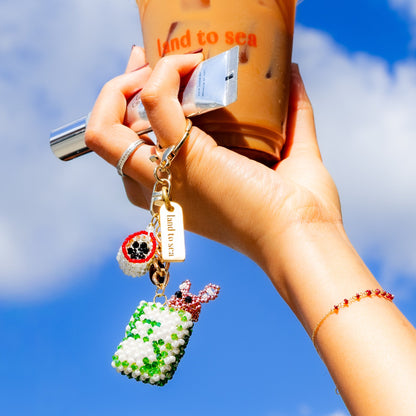 LTS Beaded Keychain by Club Innocent