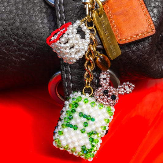 LTS Beaded Keychain by Club Innocent