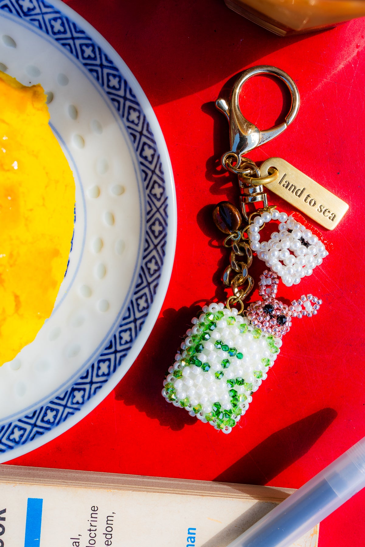 LTS Beaded Keychain by Club Innocent