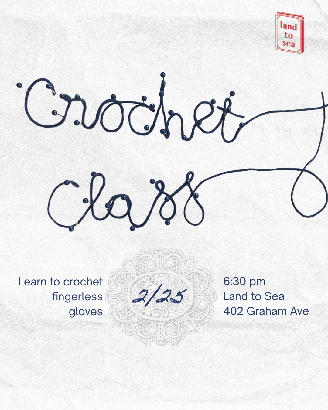 Crochet Workshop with Hot Knot