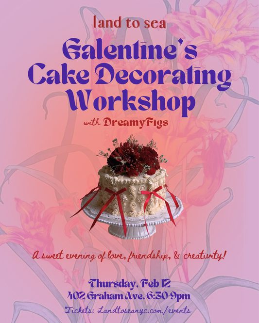 Galentine's Day Cake Decorating with Dreamy Figs