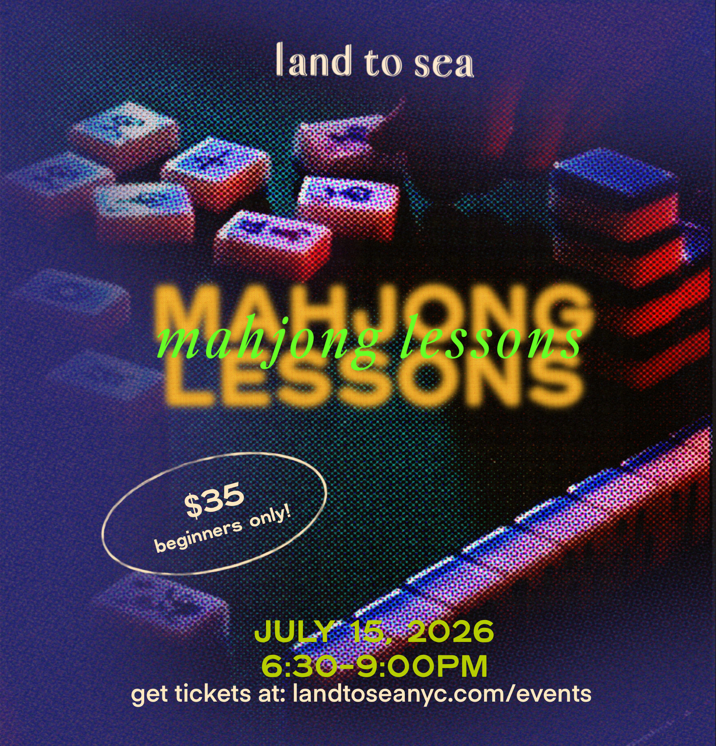 Mahjong Lessons for Beginners