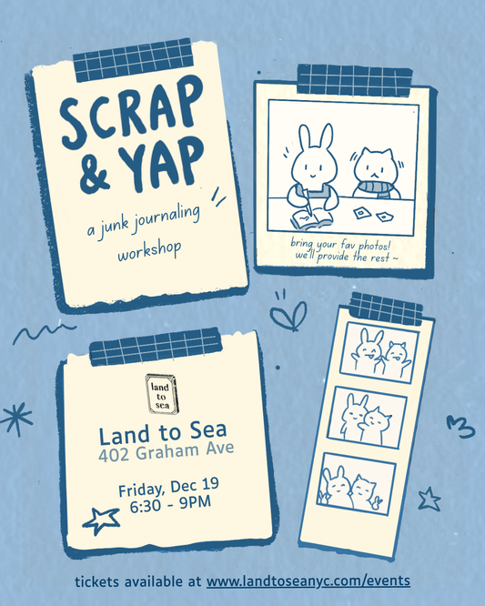 Scrap & Yap: Junk Journal Workshop