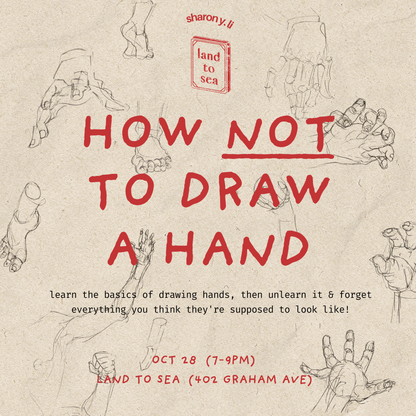 (Un)learn Drawing: How Not to Draw a Hand